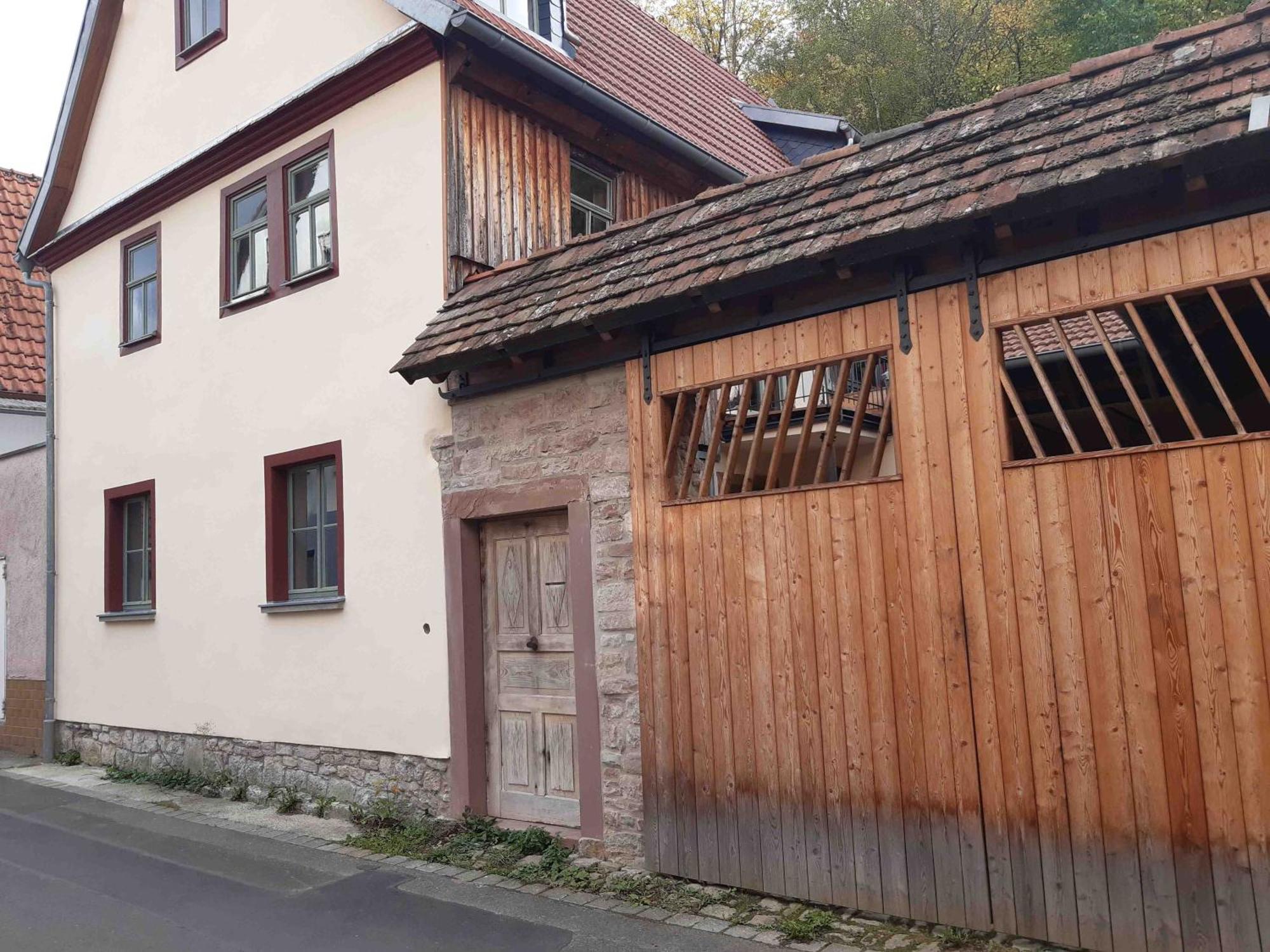 Ferienhaus An Der Hoeh' Zellingen Exterior photo